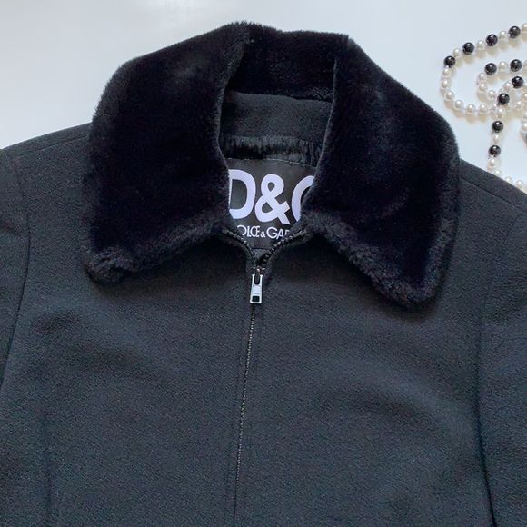 ❤️🔥❤️Dolce&Gabbana short belted jacket coat size S❤️🔥❤️ - Picture 2 of 8